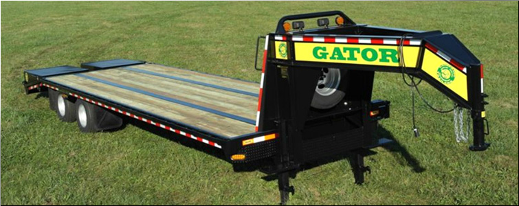 GOOSENECK TRAILER 30ft tandem dual - all heavy-duty equipment trailers special priced  Wilson County, North Carolina